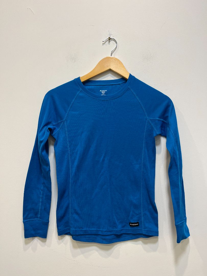 Blue Macpac Kids Thermal Top, 10