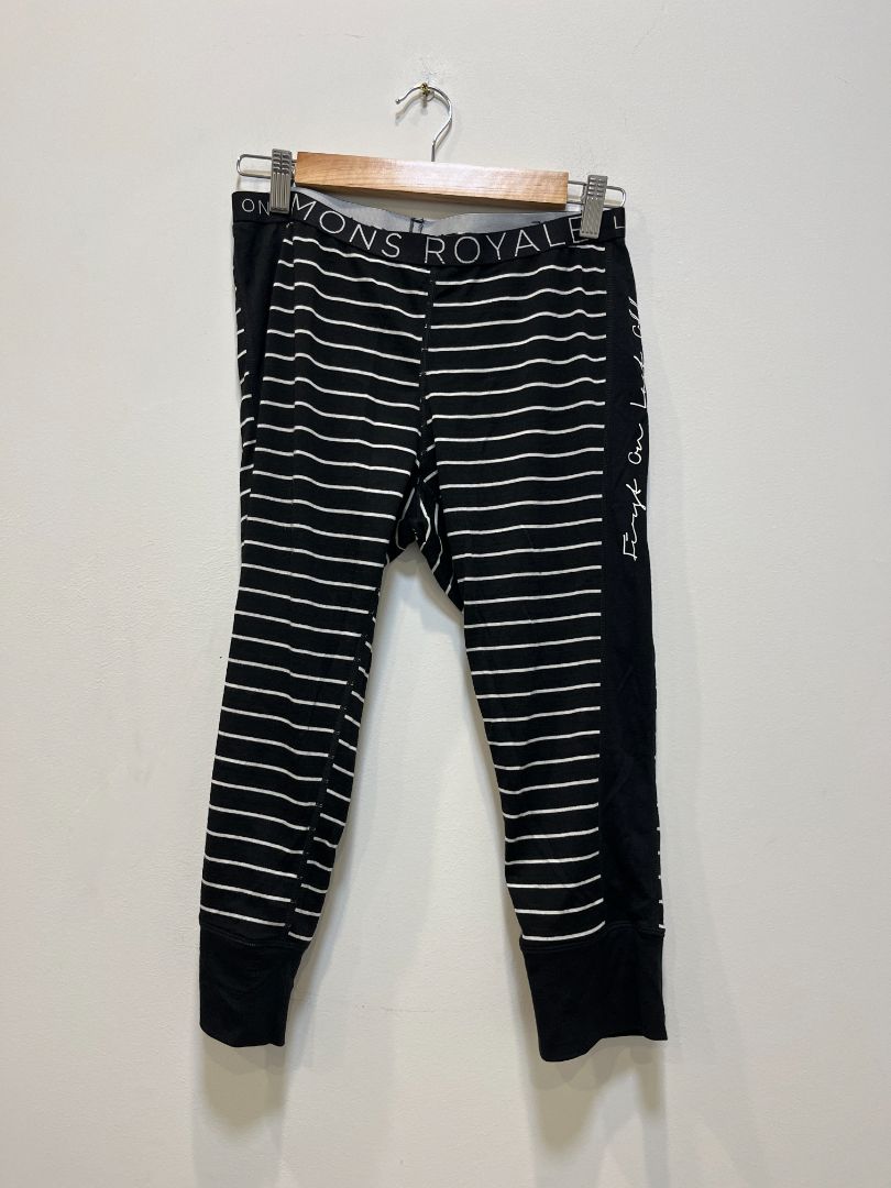 Black Mons Royale Merino 3/4 Pants, M