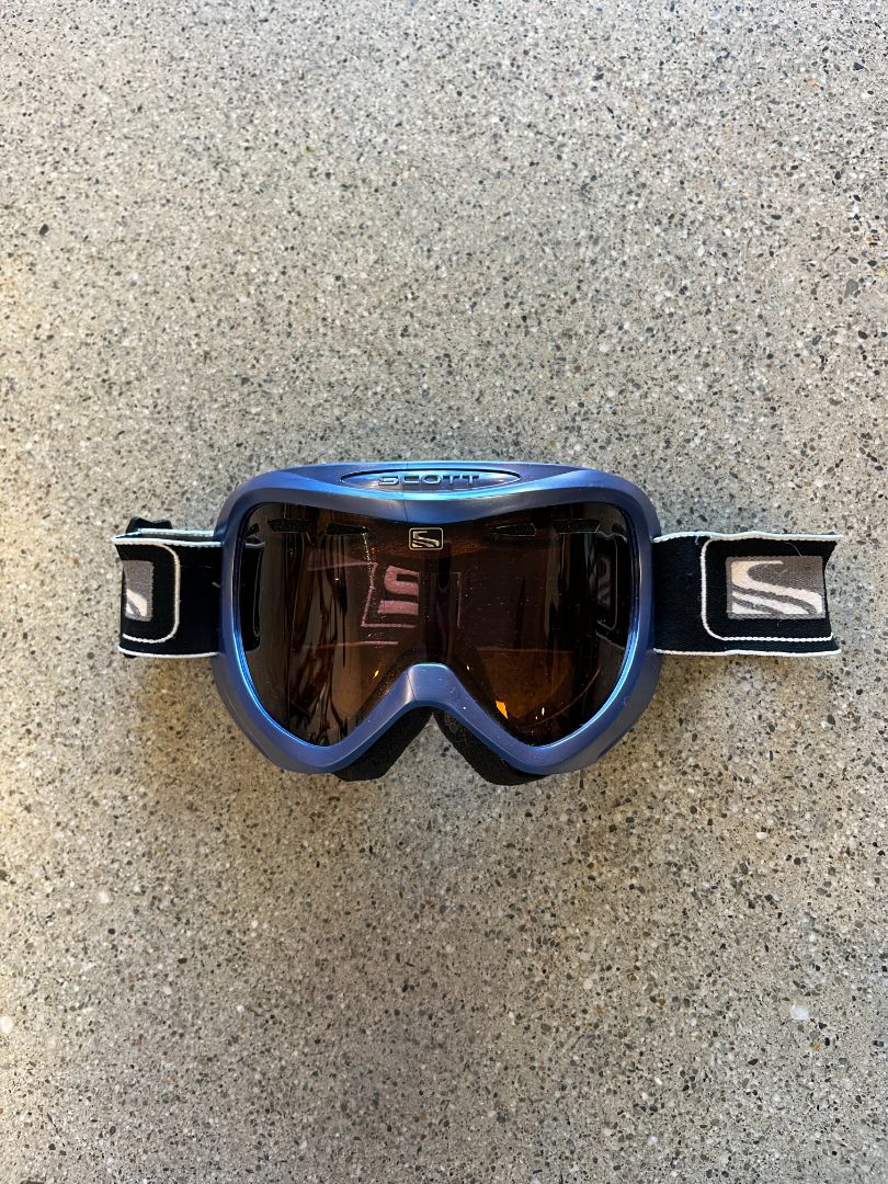 Blue/Black Scott Kids ski goggles, Kids