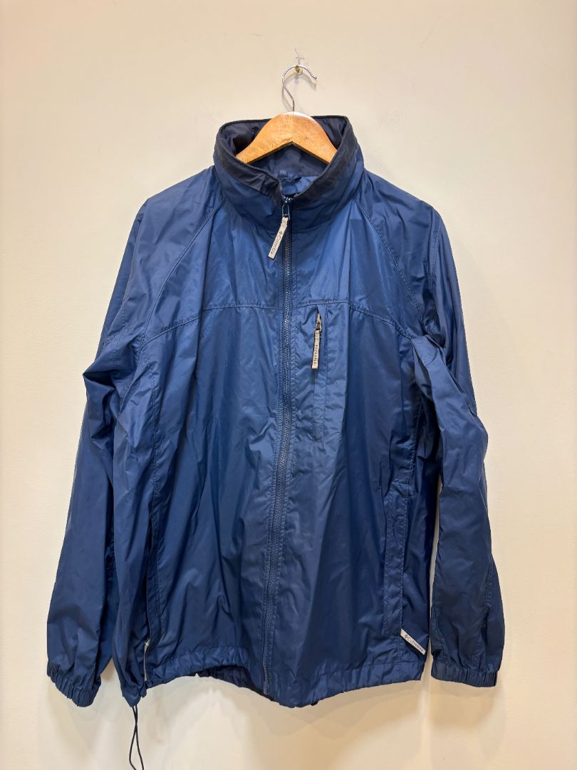 Navy Blue Columbia Mens Windbreaker Jacket, Men's L