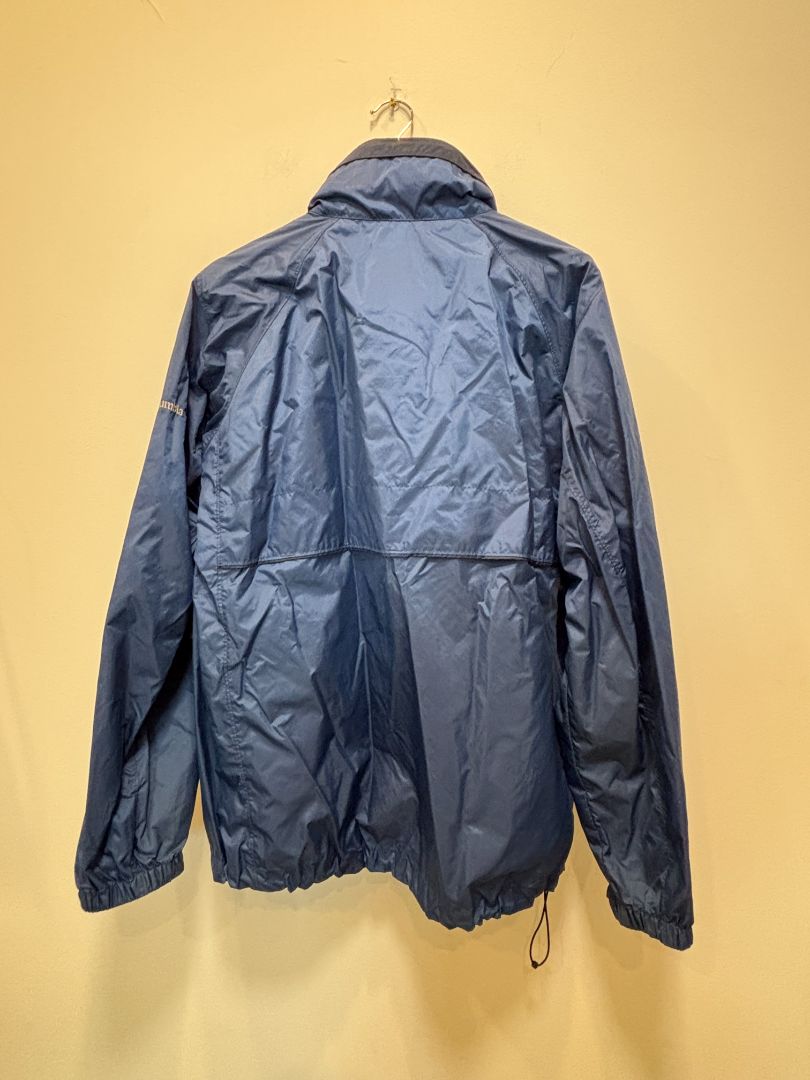Navy Blue Columbia Mens Windbreaker Jacket, Men's L