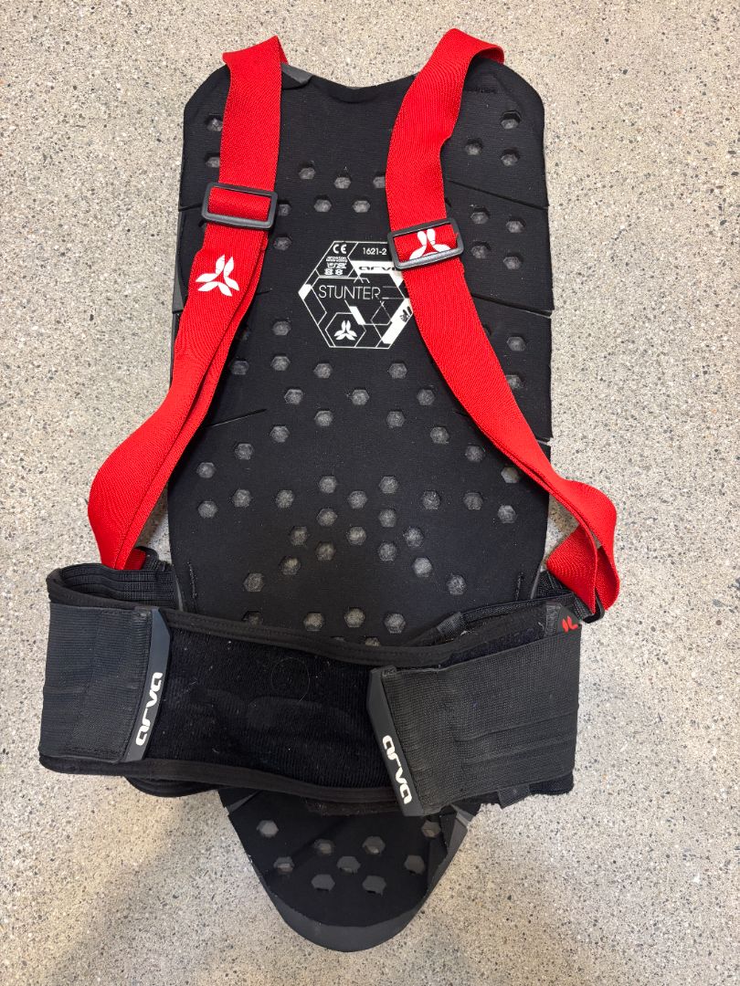 Black Arva Stunter Back Protector, M/L