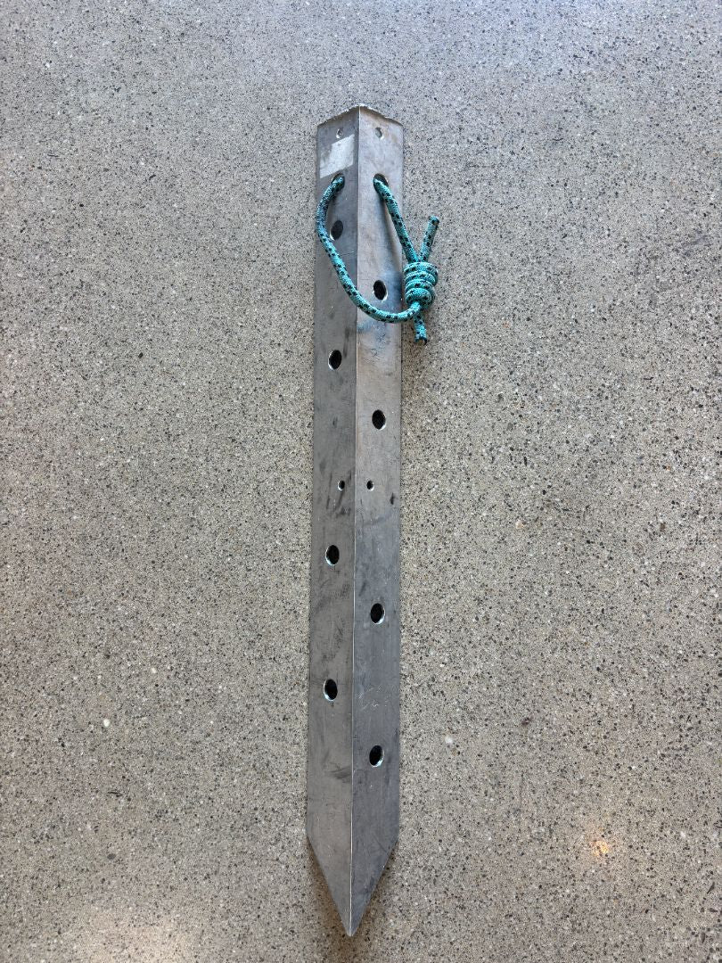 Silver Unbranded Snow picket stake, 60 cm