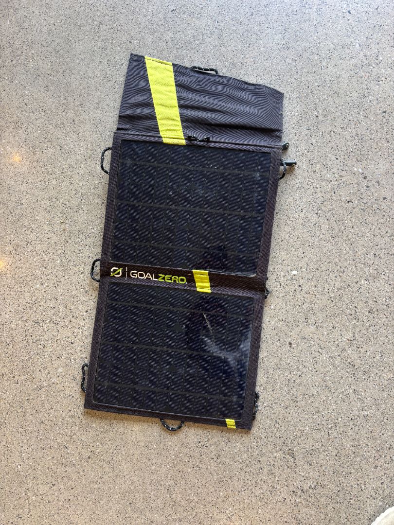 Black Goal Zero Goal Zero Nomad 13 Solar Panel, 13W