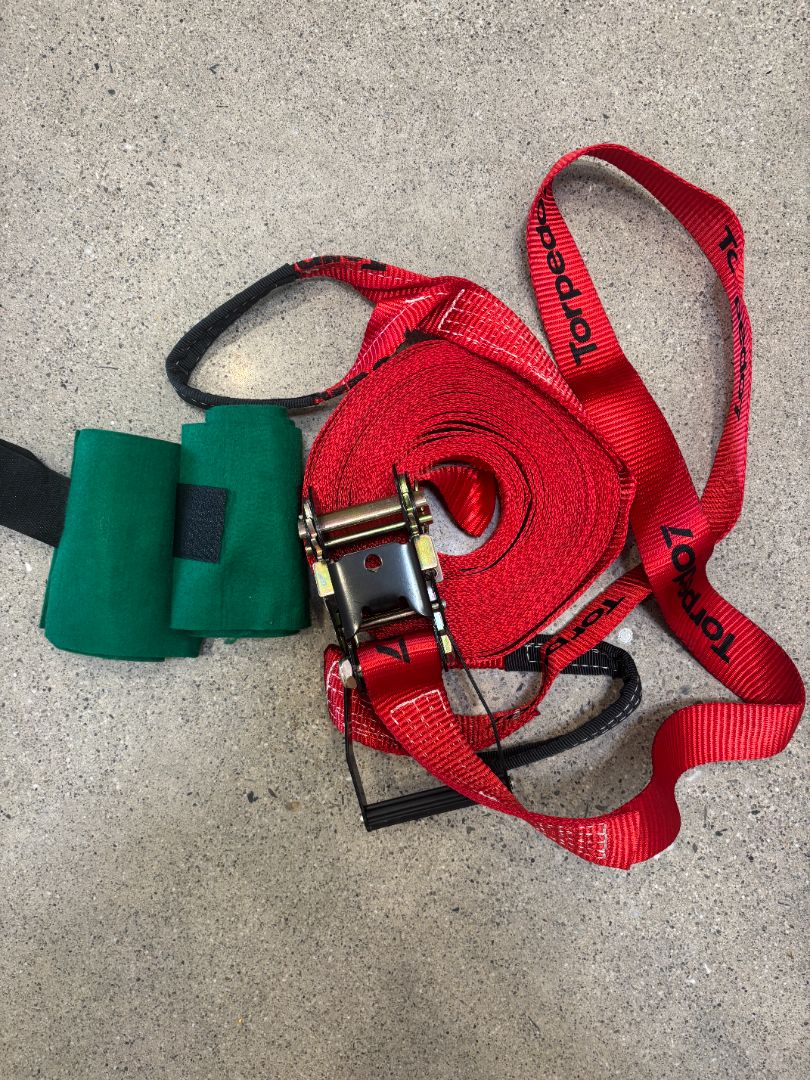 Red Torpedo7 Torpedo7 Slackline Set, 15m