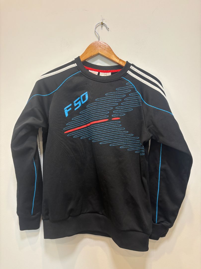 Black Adidas Adidas F50 Sweatshirt, Youth 13-14Y (EU 164)