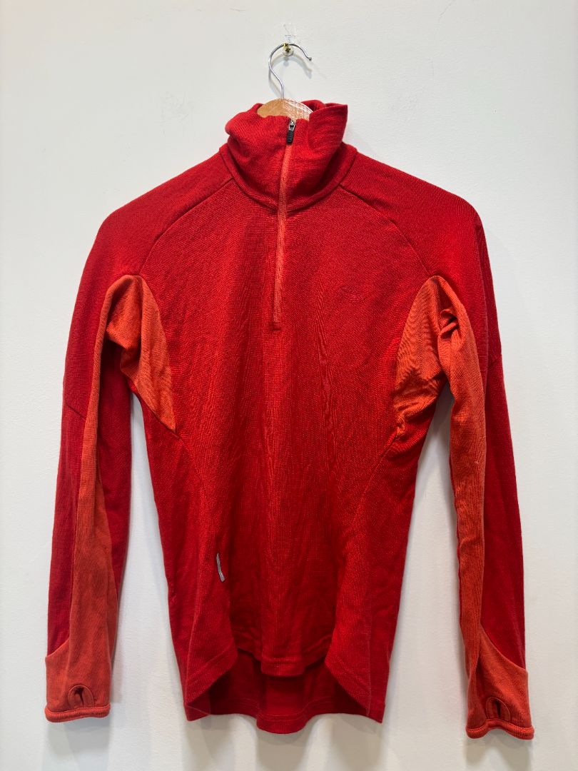 Pink Icebreaker Women’s Merino Half-Zip, Women's M