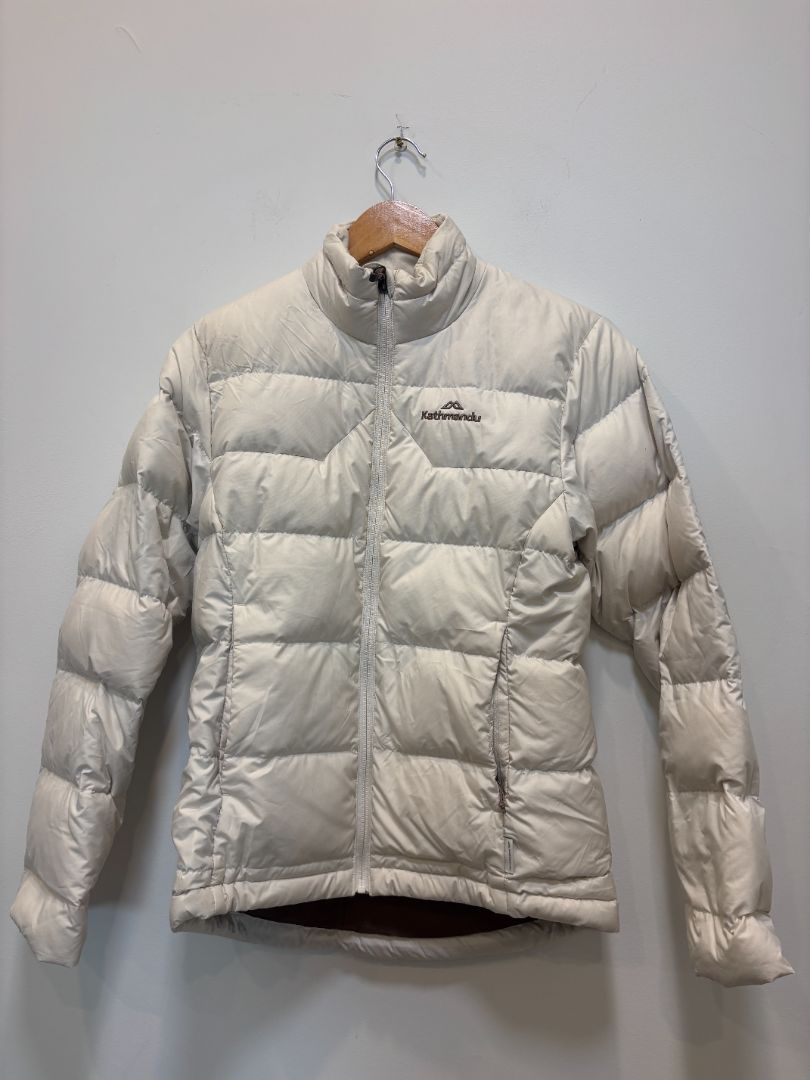 Cream Kathmandu Kathmandu Women’s Down Jacket, NZ 6 / US 2 / EU 32