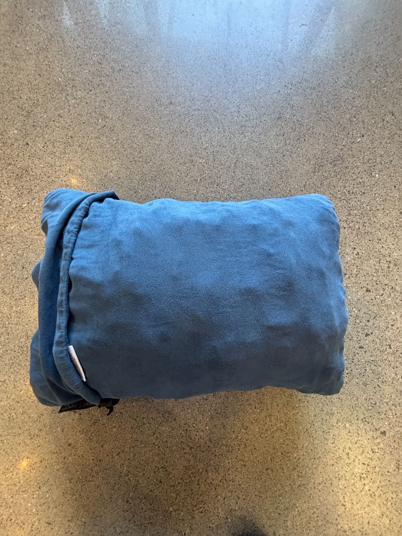 Blue Therm-a-Rest Compressible Pillow, Medium