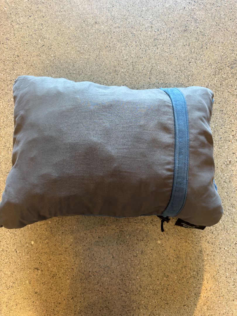 Blue Therm-a-Rest Compressible Pillow, Medium