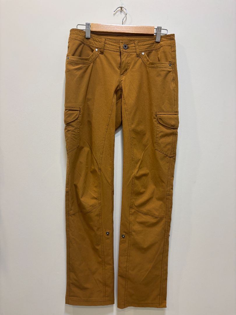 Golden Brown KUHL Women’s Hiking Pants, 4 Regular