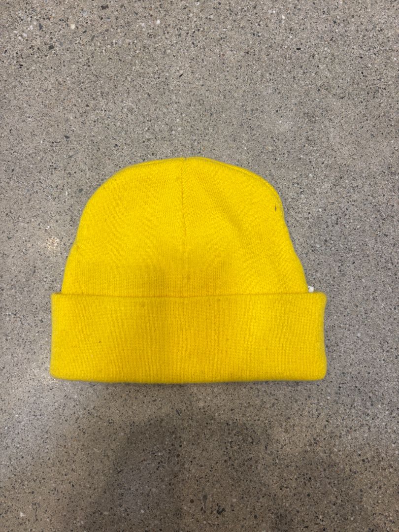 Yellow Avatech × Discrete Beanie, One Size