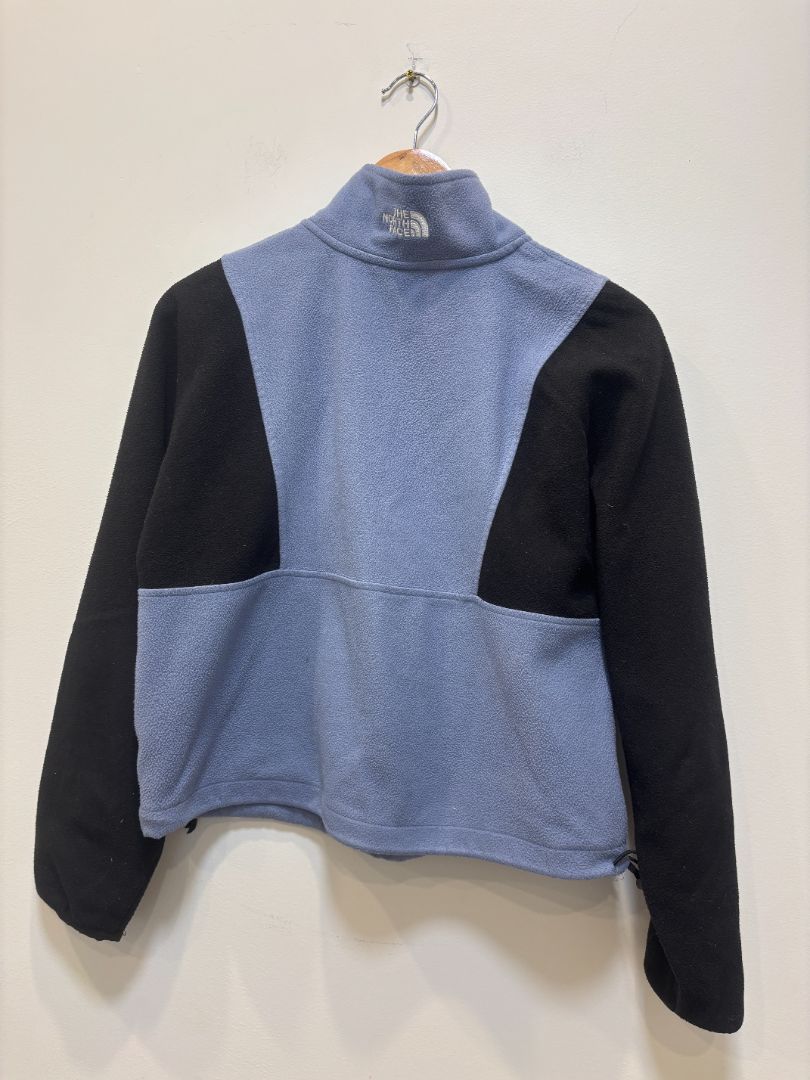 Blue & Black The North Face Fleece Pullover, Women’s Medium