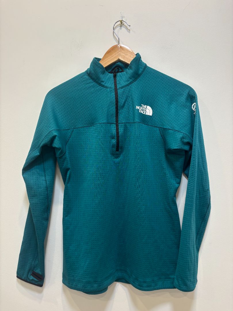 Teal The North Face ¼ Zip Pullover, Women’s Medium
