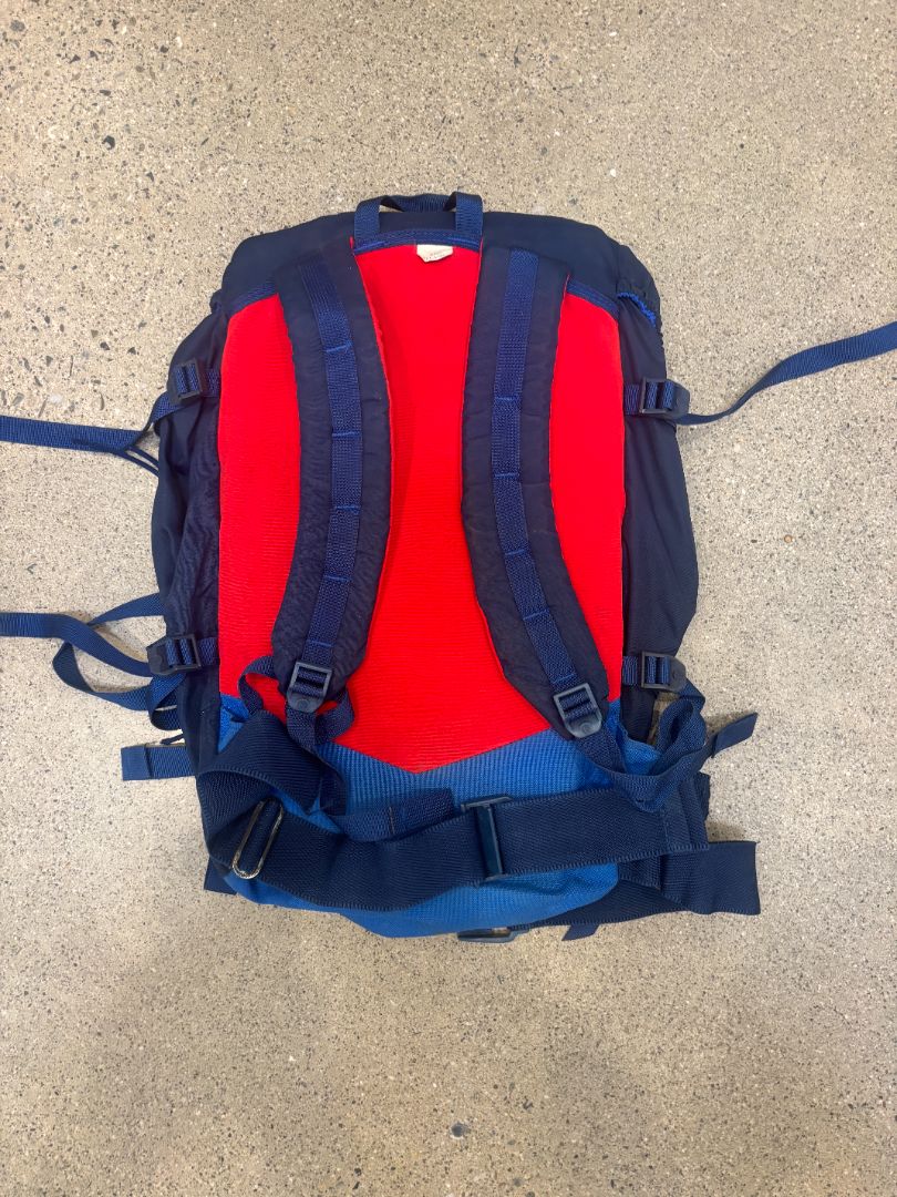 Blue/Red Berghaus Vintage 45L Hiking Pack, 45L