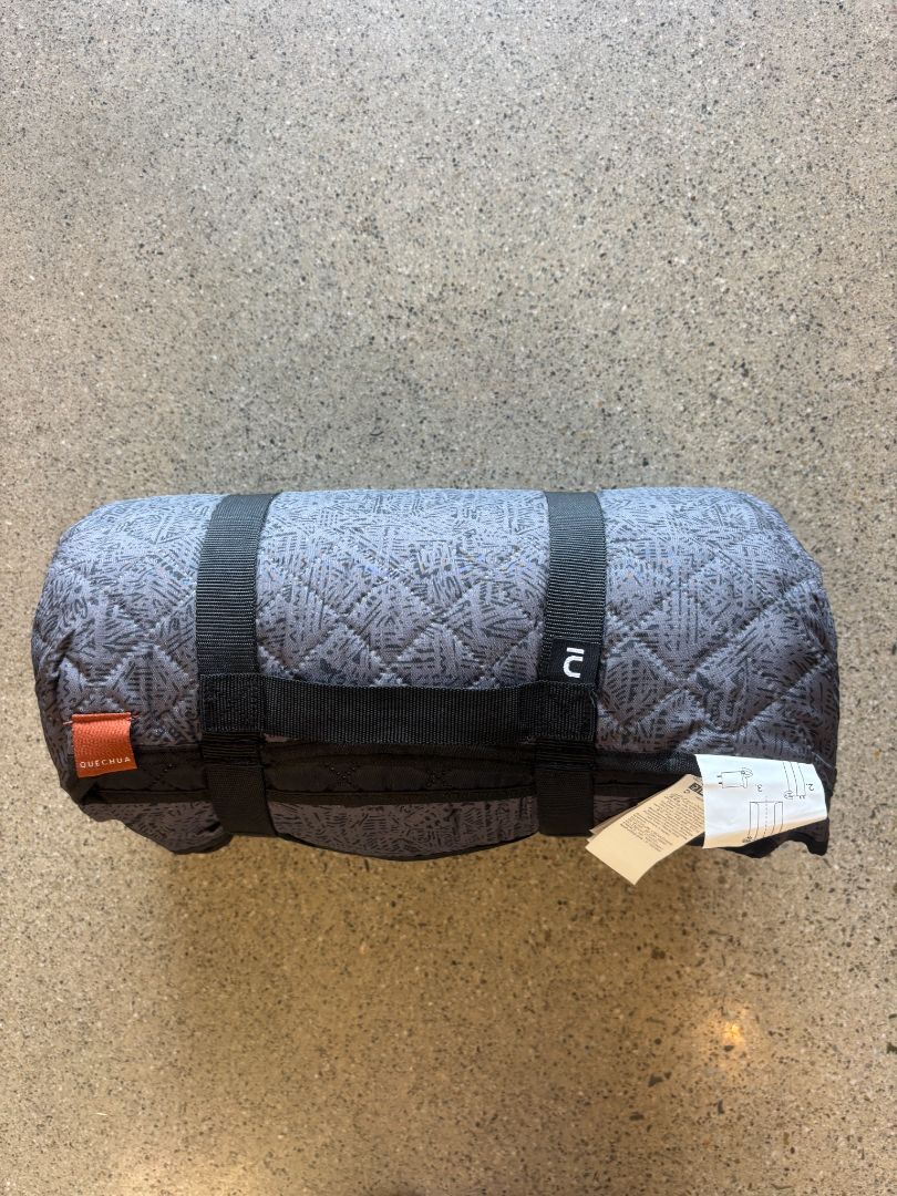 Grey Quechua Plaid blanket, XL