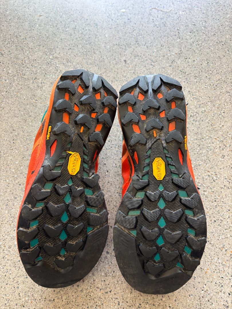 Orange/Teal Merrell MTL Trail Running Shoes, US 8 (EU 38.5)