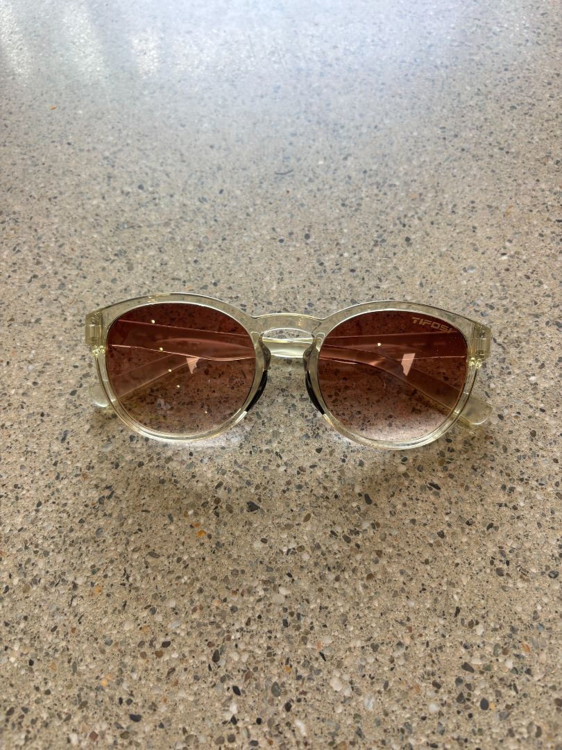 Clear/Rose Tifosi Performance Sunglasses, One Size