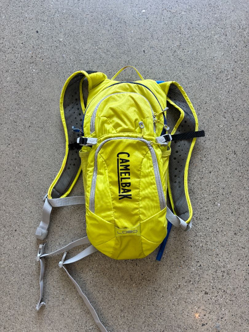 Yellow CamelBak Lobo Hydration Pack, 3L