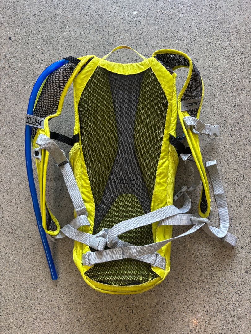 Yellow CamelBak Lobo Hydration Pack, 3L