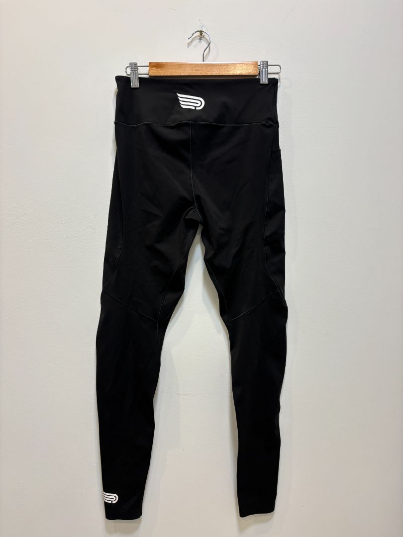 Black Pressio Women's Compression Tights, Medium Tall