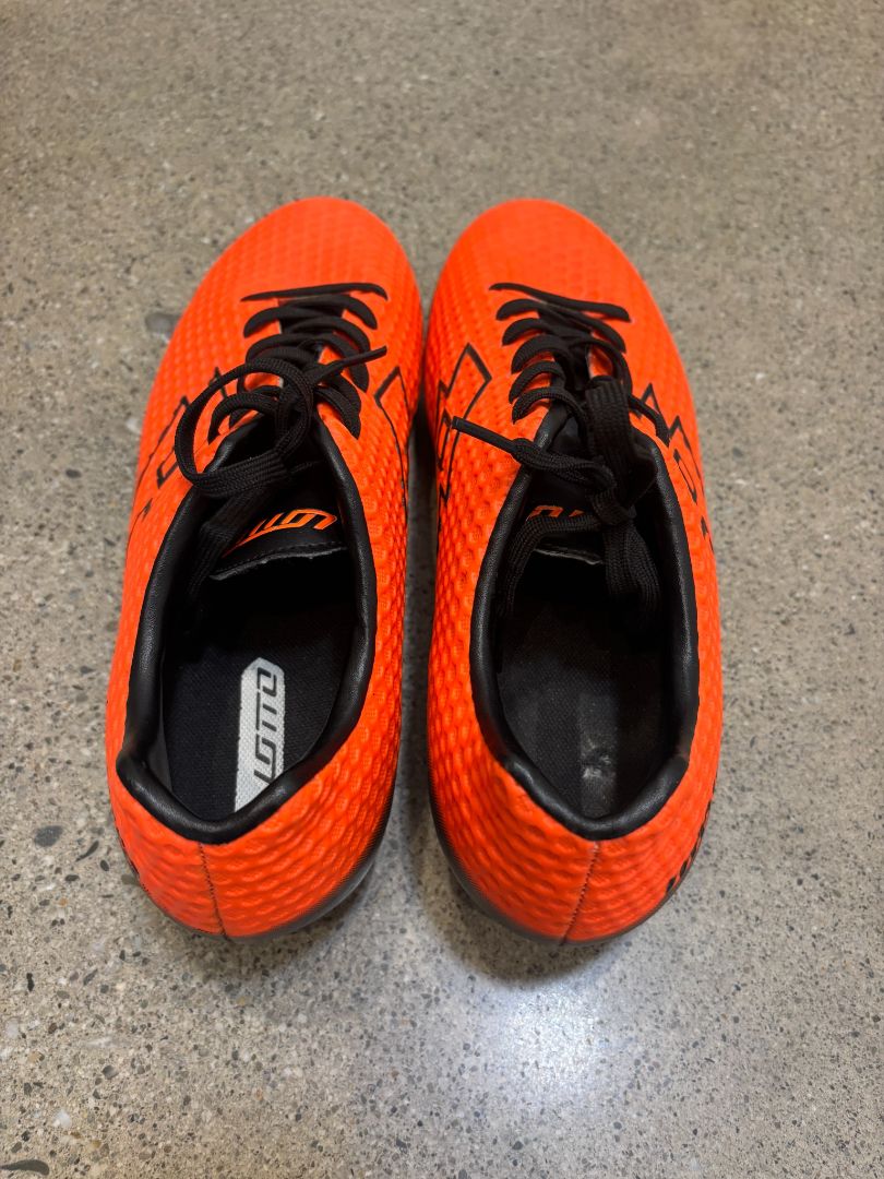 Orange/Black Lotto Solista FG Football Boots, EU 43
