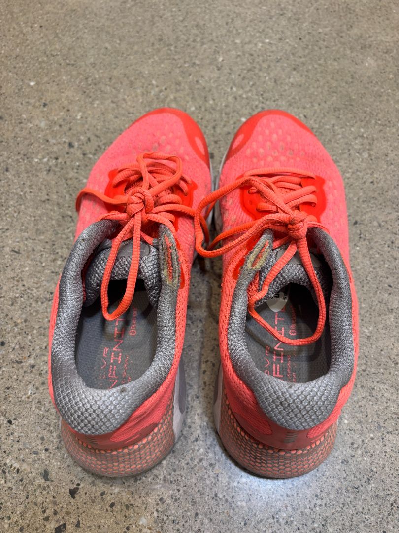 Coral/Grey Under Armour HOVR Infinite 3 Women’s Running Shoes, US 9 / UK 6.5 / EU 40