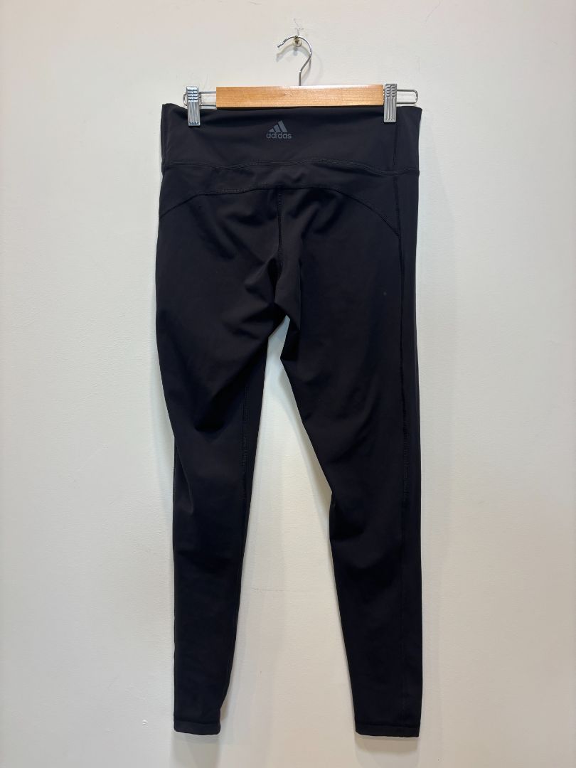 Black Adidas Aeroready Performance Leggings, Women’s M