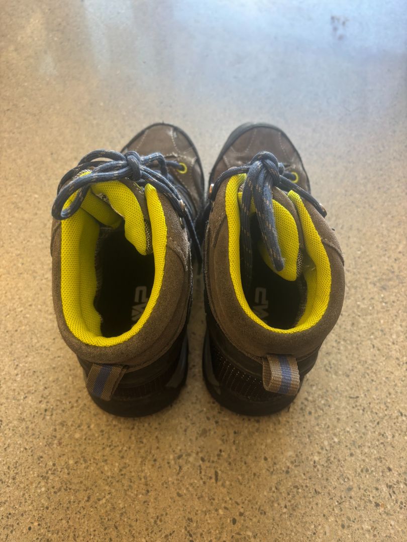 Grey CMP Waterproof Hiking Boots, EU 39