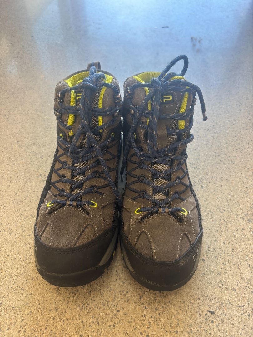 Grey CMP Waterproof Hiking Boots, EU 39