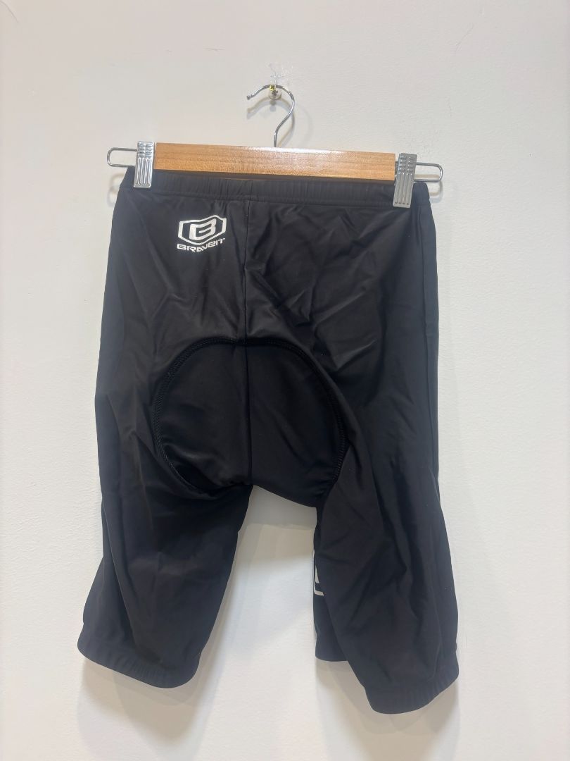 Black Braveit Padded Cycling Shorts, S