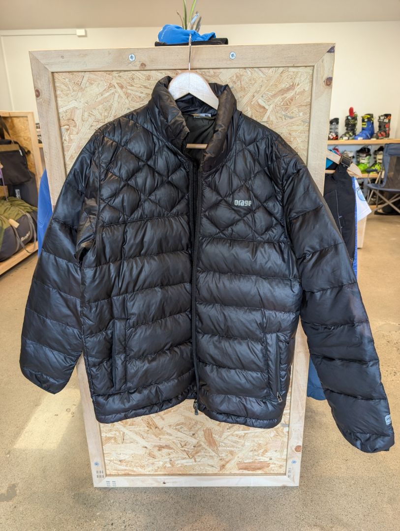 Black Orage Down Jacket, L