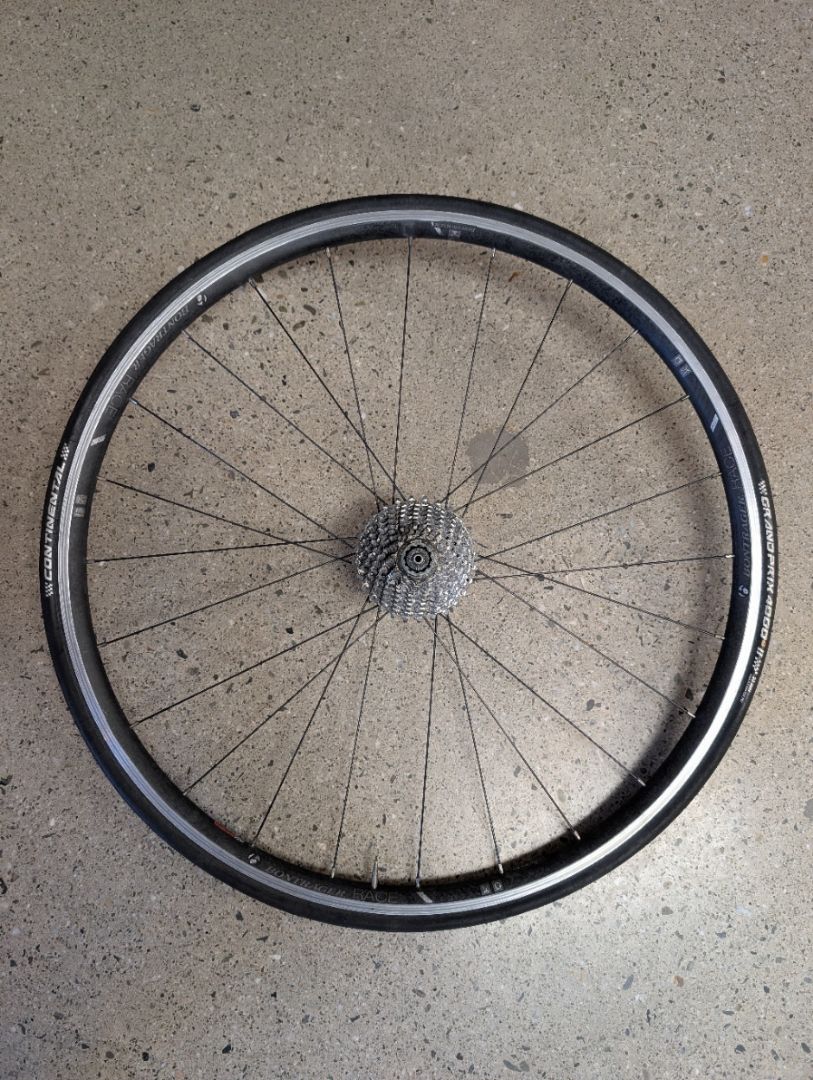 Black Bontrager Race Wheelset, 700c