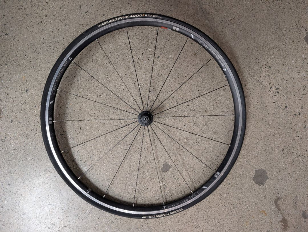 Black Bontrager Race Wheelset, 700c