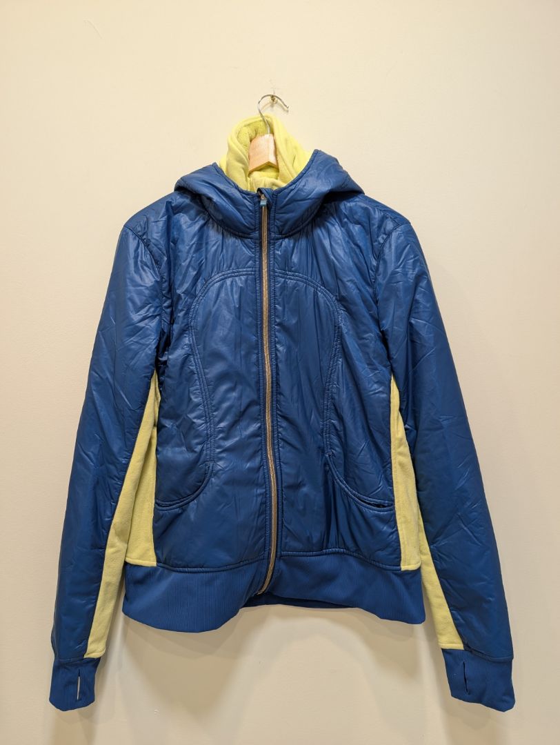 Blue Lululemon Hybrid insulated hoodie, 12