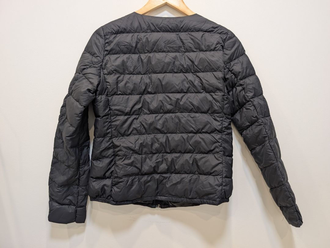 Black Muji Ultralight Down Jacket, M