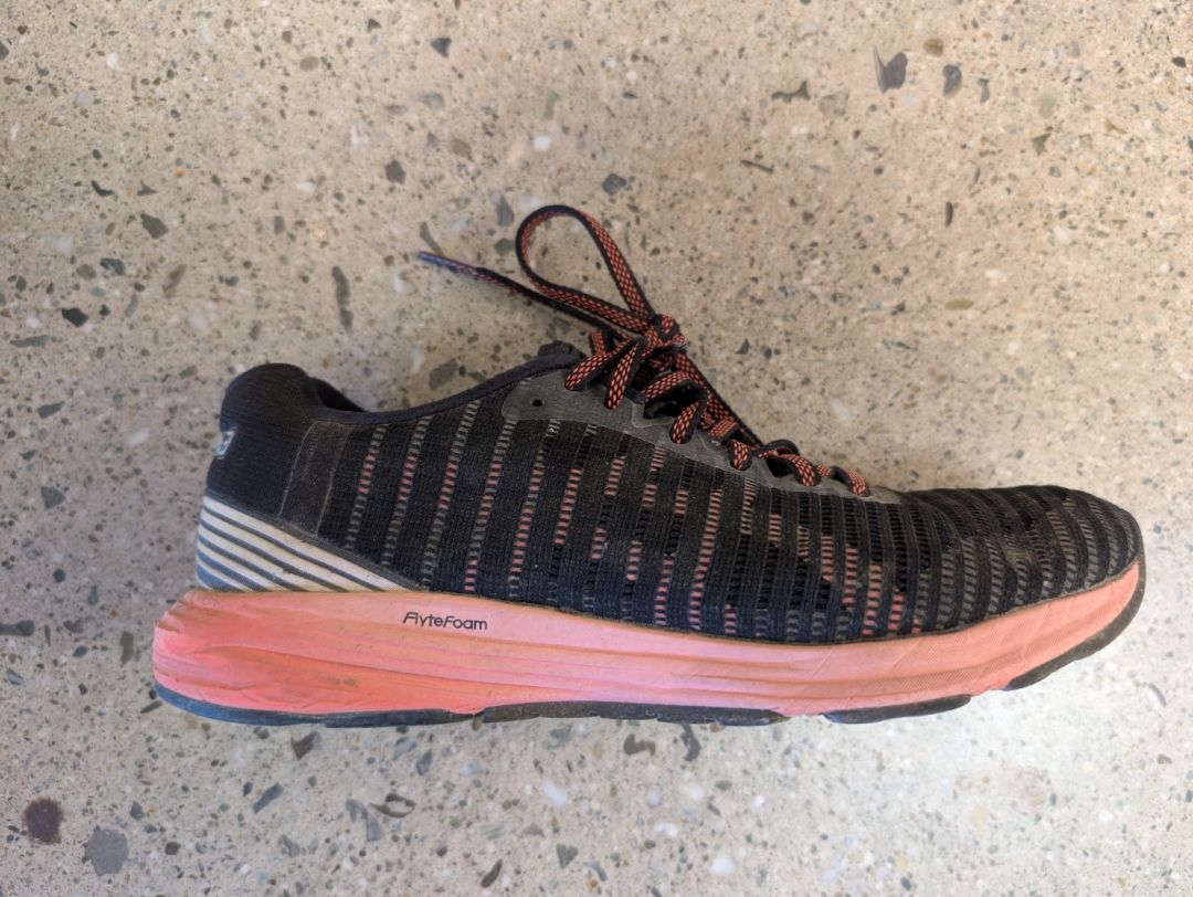 Black Asics DynaFlyte 3, EU 37.5