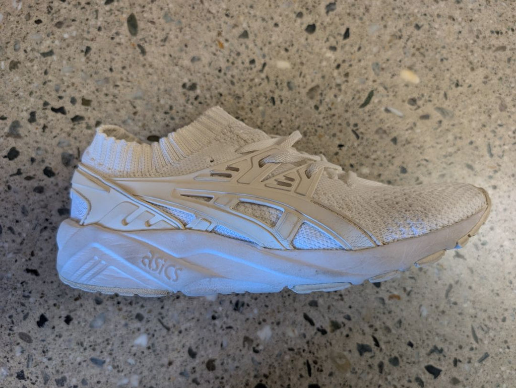 White Asics Gel-Kayano Trainer Knit, EU 36