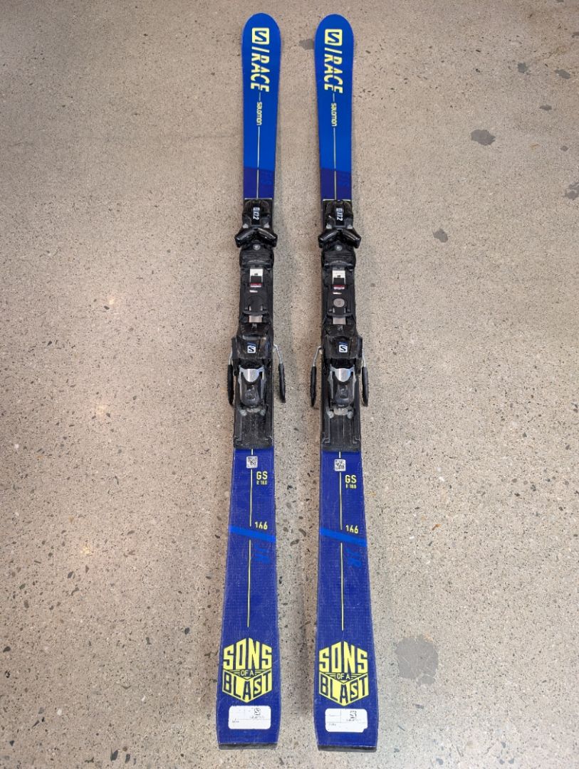 Blue Salomon S/Race GS, 166 cm