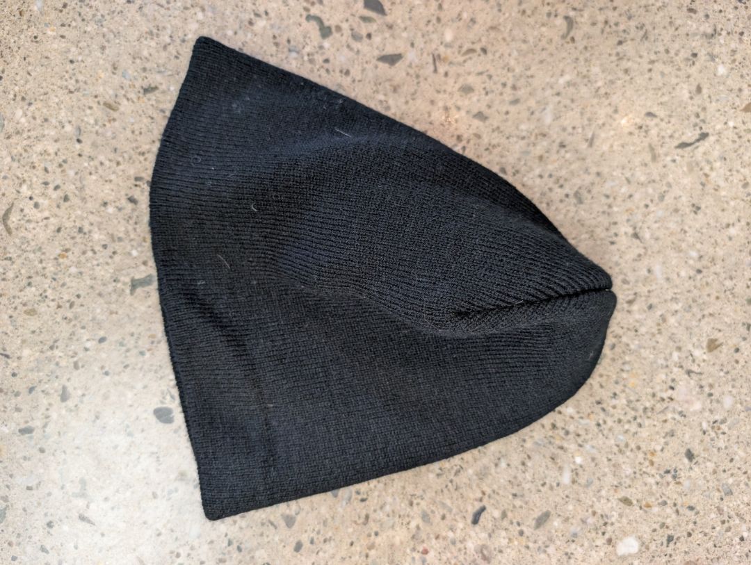 Black Legend Acrylic Beanie, One size