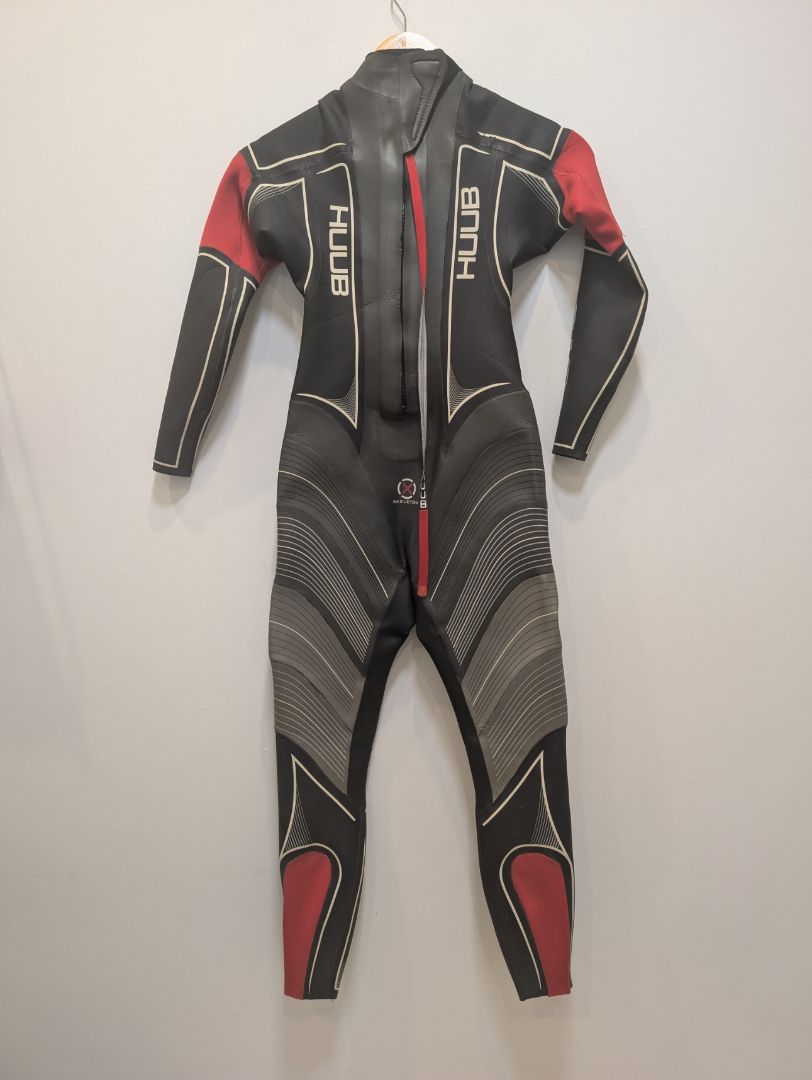 Black HUUB Triathlon wetsuit 3:5, S