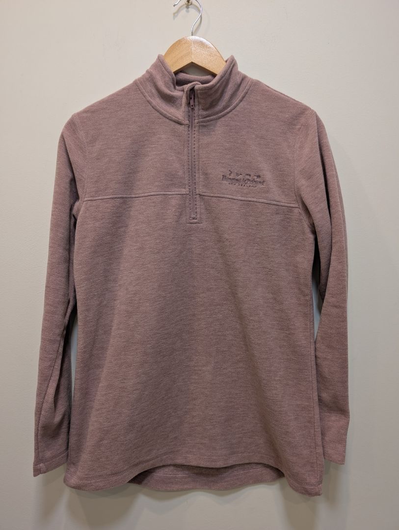 Mauve Hunting & Fishing Fleece Half-Zip, XS (8)