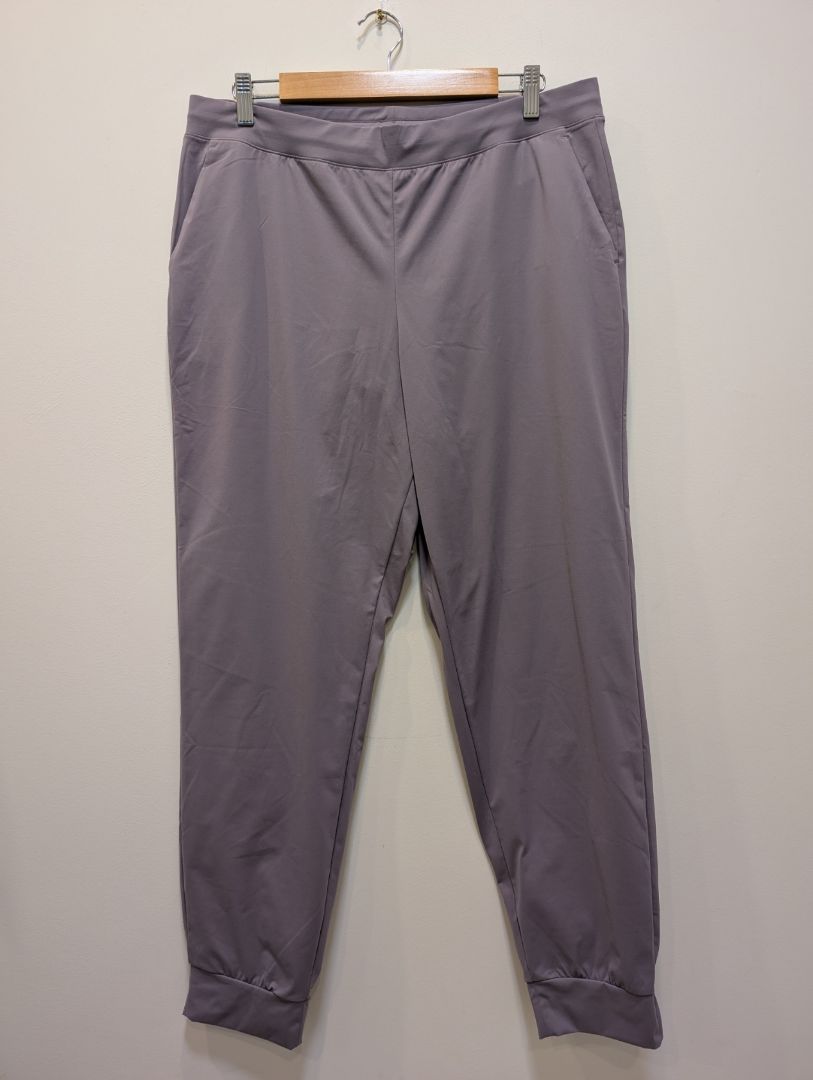 Purple Uniqlo AIRism Jogger Pants, XL