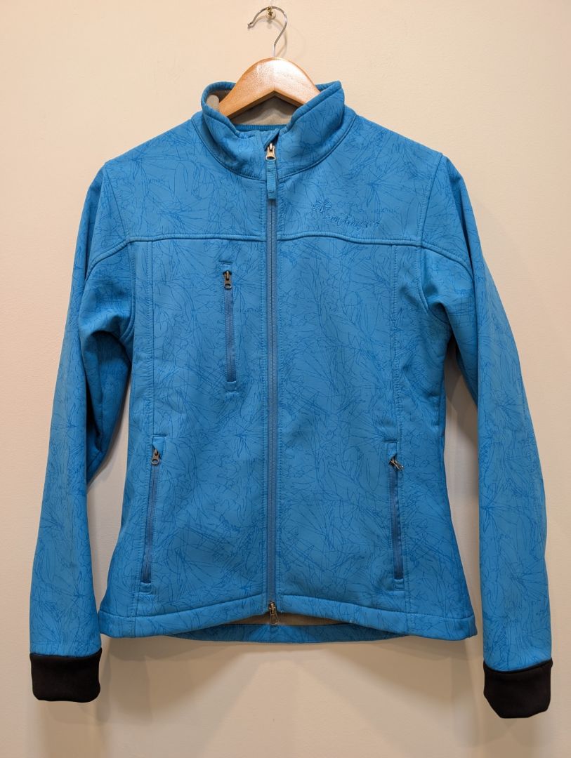 Blue Prairie Mountain Women’s Softshell Jacket, Women’s M