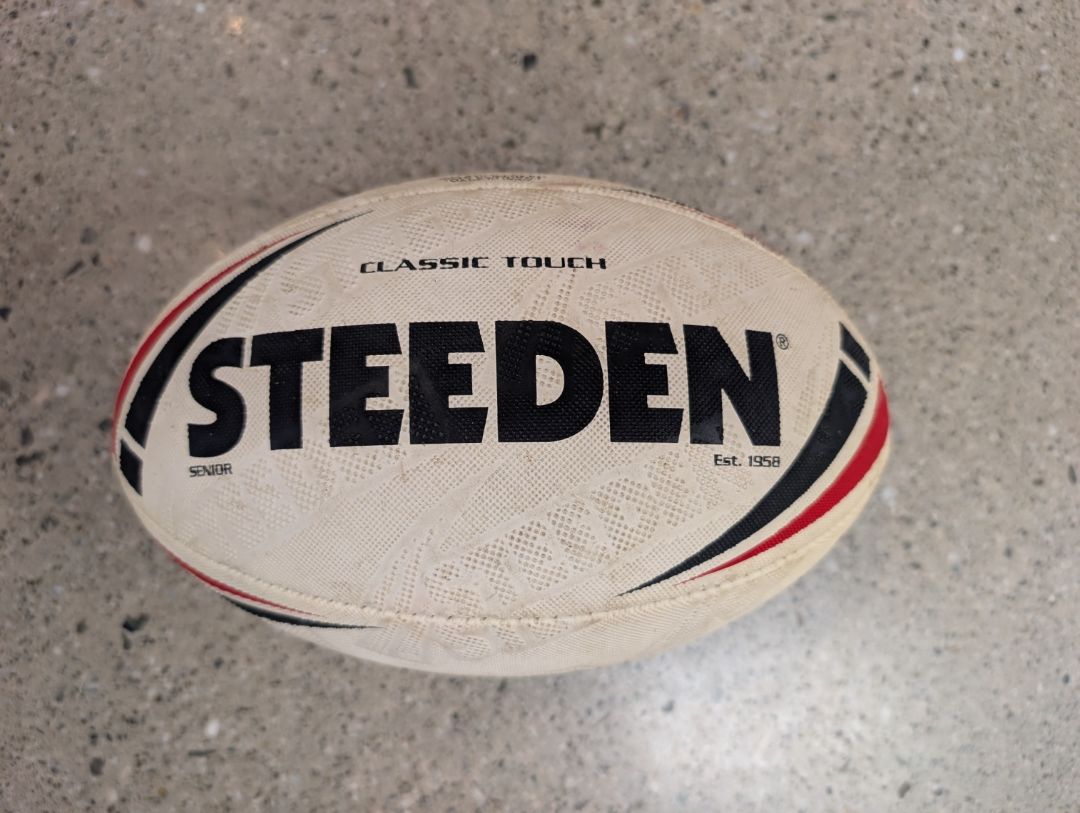 White Steeden Classic Touch