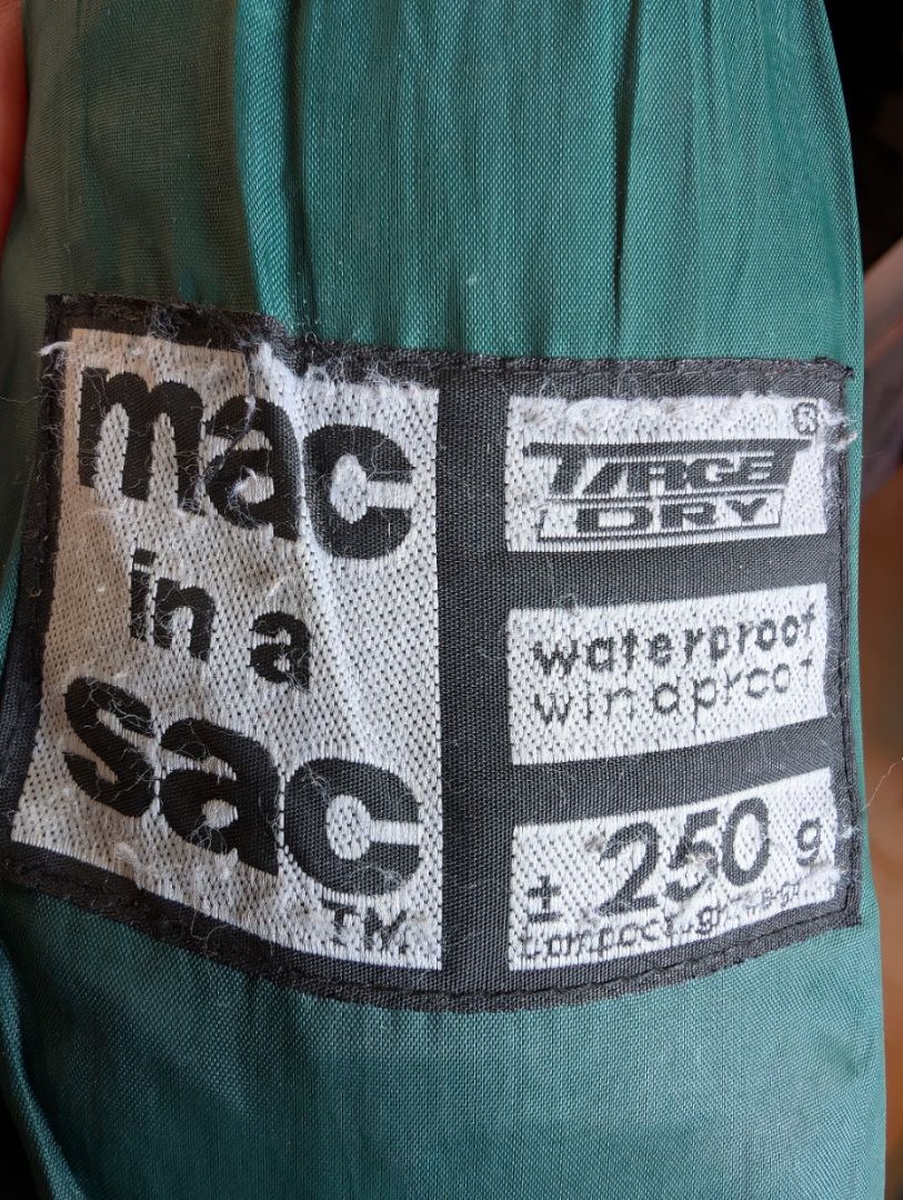 Teal Target Dry Mac in a Sac, S/M