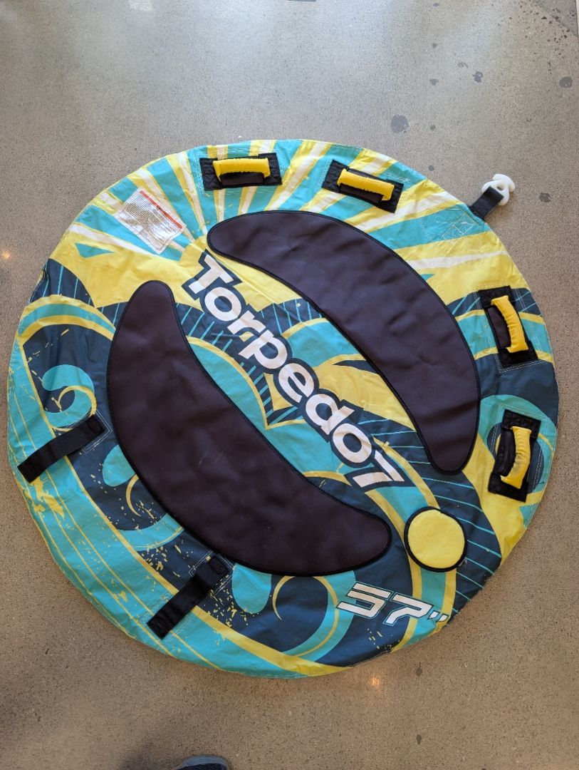 Green/Yellow Torpedo7 Double Rider 57", 2-person
