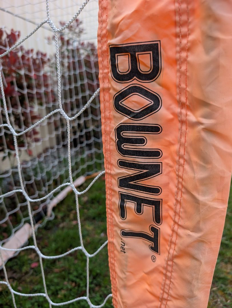 Orange Bownet Portable Soccer Goal, 4'3" x 6'