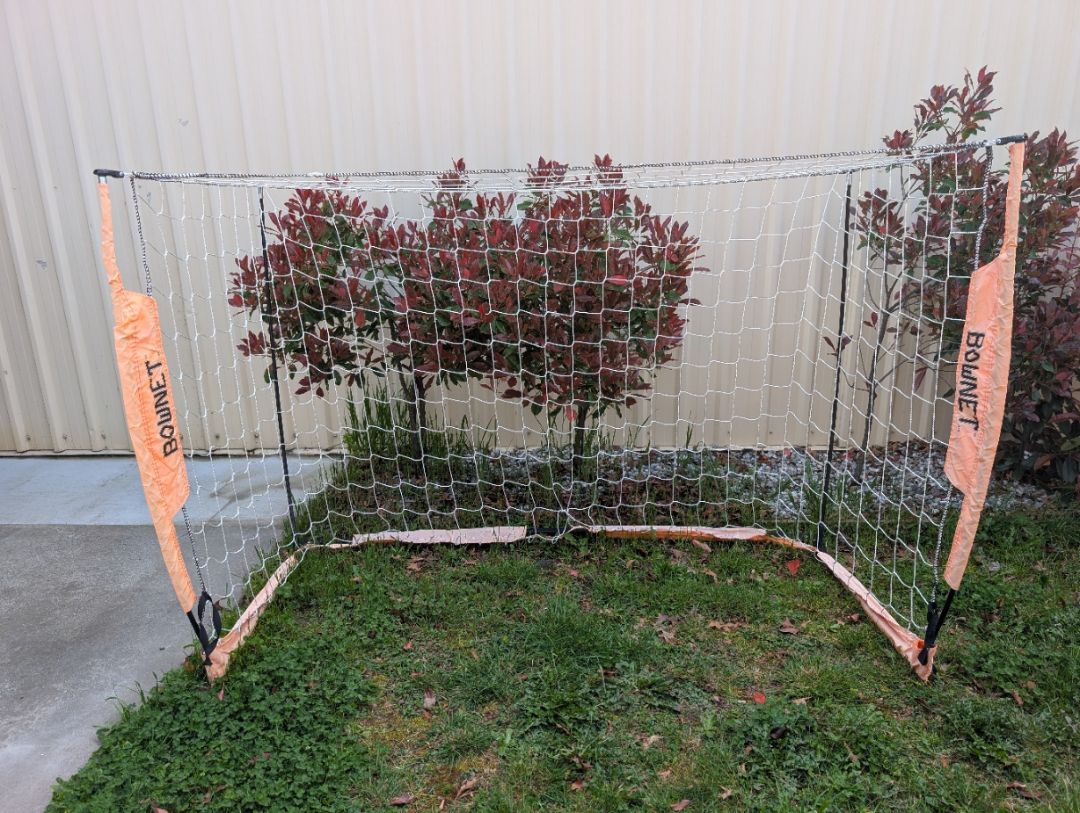 Orange Bownet Portable Soccer Goal, 4'3" x 6'