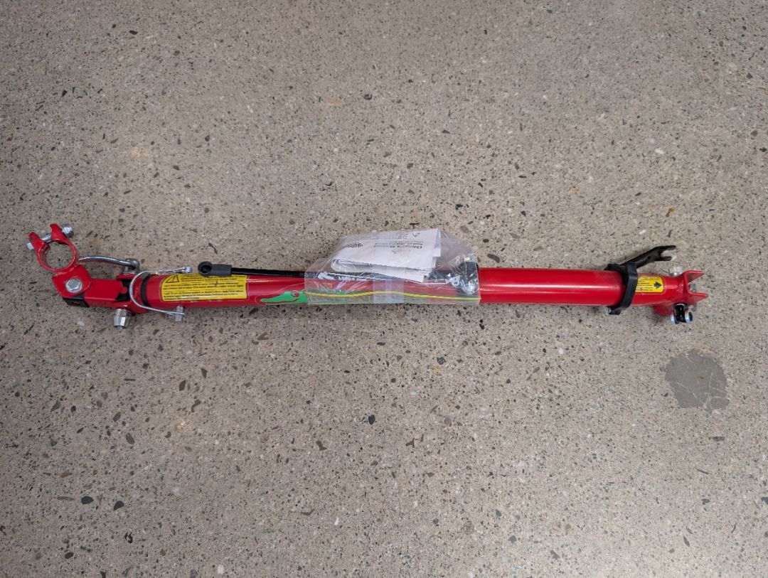Red Trail-Gator Child Bike Tow Bar